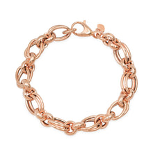 Bold Double Link Gold Chain Bracelet