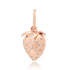 Ripe with Diamonds Tiny Strawberry Charm