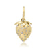 Ripe with Diamonds Tiny Strawberry Charm
