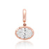 Lab Grown Oval Diamond Cut Georgian Set Charm