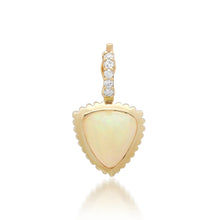 One of a Kind Dream in Technicolor Opal & Diamond Charm