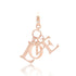 Gold Love Letter Dangle Charm