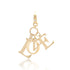 Gold Love Letter Dangle Charm