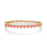 Turquoise or Coral Endless Hearts Bangle Bracelet