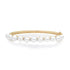 Pops of Pearl & Diamond Bangle Bracelet