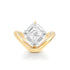 Asscher Cut Lab Diamond Levitate Ring