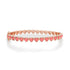 Turquoise or Coral Endless Hearts Bangle Bracelet