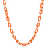 The Micro Minnie Enamel Chain Necklace