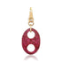 Pave Ruby Red Mariner Puff Charm