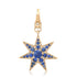 Gemstone Starburst Charm