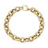 Oval Chunky Gold Chain Bracelet