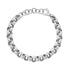 Double Row Gold Rolo Chain Bracelet