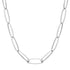 Extra Long Link Hollow Gold Chain Necklace