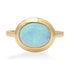 One of a Kind Bubble Opal Bezel Ring