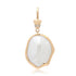 Bezel Set Baroque Pearl Pendant