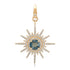 London Blue Topaz & Diamond Starburst Charm