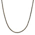 Black Diamond Tennis Necklace