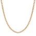Bezel Set Pearl Tennis Necklace