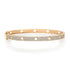 Pave Diamond Star Cut Out Bangle Bracelet