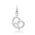 Salted Sparkle Diamond Pretzel Charm