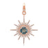 London Blue Topaz & Diamond Starburst Charm