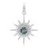 London Blue Topaz & Diamond Starburst Charm