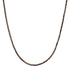 Black Diamond Tennis Necklace