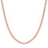 Bezel Set Pearl Tennis Necklace