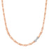 Bone Collar Gold Necklace with Diamond Fibula