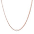 Petite Diamond Tennis Necklace with Diamond Heart