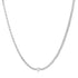 Petite Diamond Tennis Necklace with Diamond Heart