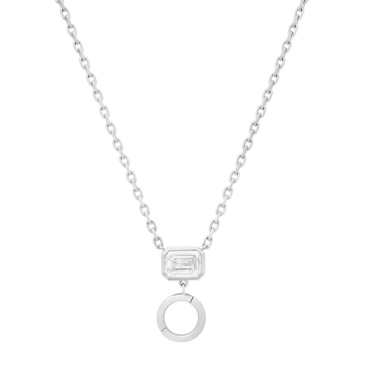 Lab Grown Diamond Enhancer Chain Necklace