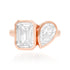 Two Stone Toi et Moi Lab Diamond Ring