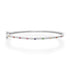 Mixed Sapphire & Diamond Bangle Bracelet