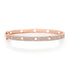 Pave Diamond Star Cut Out Bangle Bracelet