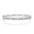 Pave Diamond Star Cut Out Bangle Bracelet