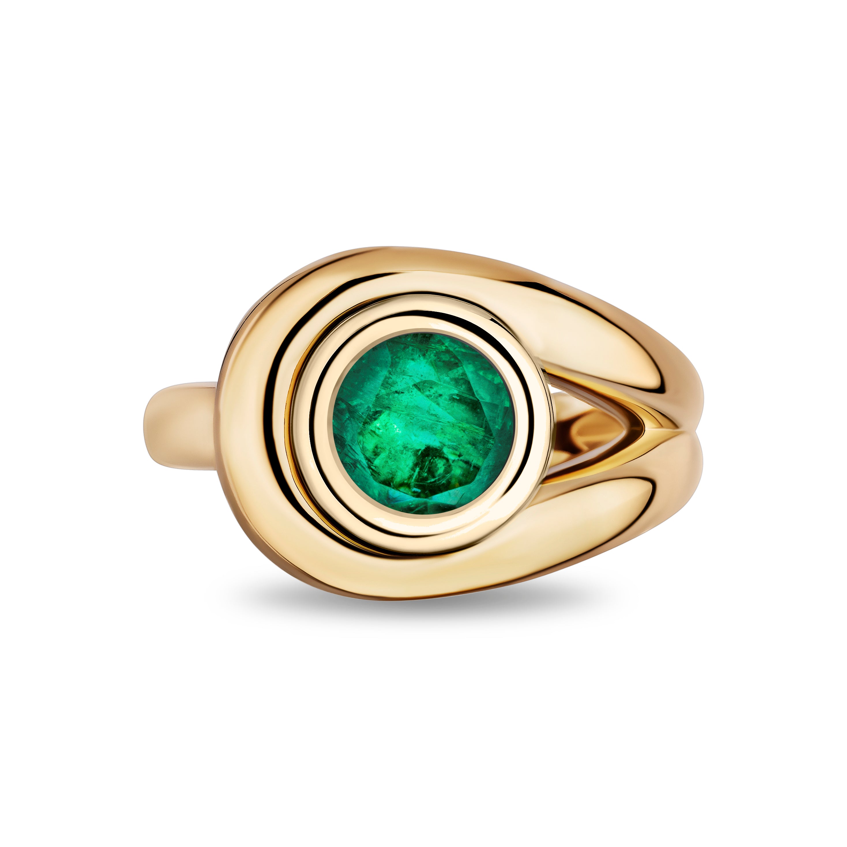 Gemstone Slingshot Lasso Ring