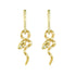 Diamond Double Sided Coiled Snake Charm