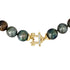 XL Tahitian Pearl & Diamond Gold Toggle Necklace