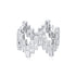 Enlightenment Equilibrium Ring ALL Baguette Diamonds