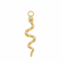 Double Sided Rattlesnake Charm Pendant