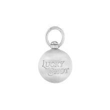 Lucky 8 Ball Swivel Charm
