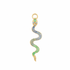 Double Sided Rattlesnake Charm Pendant