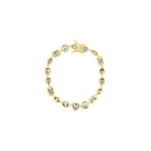 White Topaz Mixed Shape Bracelet