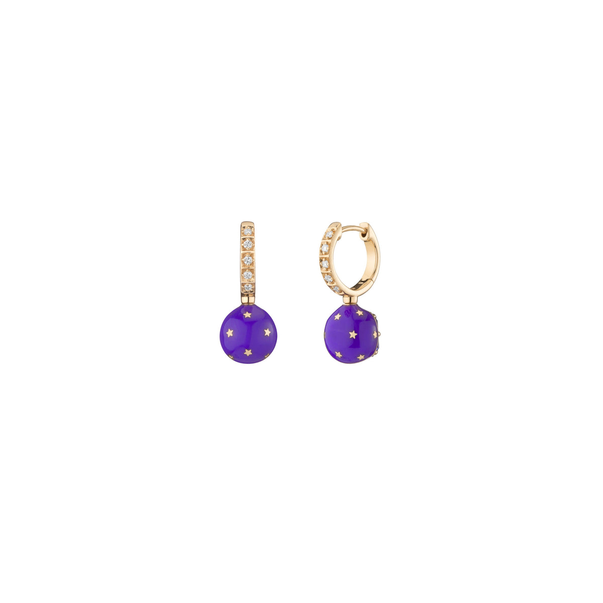 Alter Ego Reversible Huggie Hoop Earrings