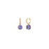 Alter Ego Reversible Huggie Hoop Earrings
