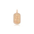 Elongated Diamond Icon Astrological Zodiac Plaque Charm