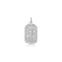 Elongated Diamond Icon Astrological Zodiac Plaque Charm