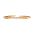 Diamond Ultra Slim Hinged Oval Cuff Bracelet