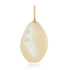 Small Mother of Pearl & Diamond Cowrie Shell Charm